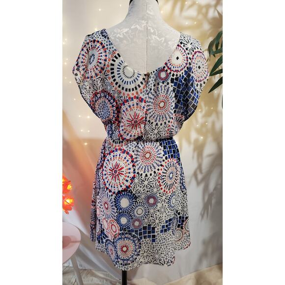 The Limited Outback Red Lot of 2 Flutter Sleeve A-Line Boho Dresses Womens XS - Picture 5 of 14